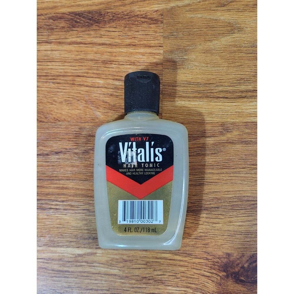 Vitalis‎ V7 Hair Tonic DIHydroabietyl Alcohol Original Formula 4 fl oz. New USA